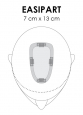 EasiPart French HH 8” | Placement