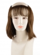 Wavy Bob Halo | Toasted Brown