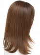 Lace Front Mono Top Bangs 16 | Chocolate with Caramel